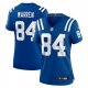 Women's Indianapolis Colts #84 Tyler Warren Nike Royal Game Jersey