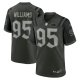 Men's #95 Quinnen Williams New York Jets Nike 2025 Rivalries Collection Game Gotham Green Jersey