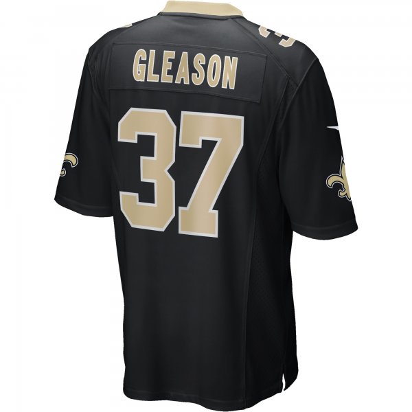 Men's New Orleans Saints Steve Gleason Nike Black Game Retired Player Jersey