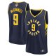 Men's Indiana Pacers #9 T.J. McConnell Fanatics Navy 2025 NBA Finals Fast Break Player Icon Edition Jersey