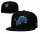 Detroit Lions Black Cap