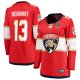 Women's #13 Sam Reinhart Florida Panthers Fanatics 2025 Stanley Cup Final Home Breakaway Player Red Jersey