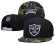 Las Vegas Raiders Black and Camouflag Cap