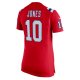 Women's New England Patriots Mac Jones Nike Red Game Jersey