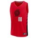Youth Portland Trail Blazers  Fanatics Red Fast Break Replica Custom Jersey - Statement Edition