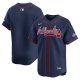 Men's Atlanta Braves Nike Navy 2025 MLB Speedway Classic Alternate Limited Jersey