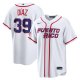 Men's Puerto Rico Baseball Edwin Diaz Nike White 2026 World Baseball Classic Home Stadium Jersey