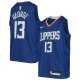 Youth LA Clippers Paul George Nike Royal Swingman Jersey - Icon Edition