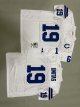 Men's Indianapolis Colts #19 Johnny Unitas White Mitchell & Ness Jersey