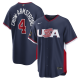 Men's USA Baseball Pete Crow-Armstrong Nike Navy 2026 World Baseball Classic Road Stadium Jersey