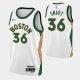 2023-24 City Edition Boston Celtics #36 Marcus Smart White Swingman Jersey