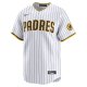 Men's San Diego Padres Nike White #1 Dad Home Limited Jersey