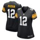 Women's Pittsburgh Steelers Terry Bradshaw Nike Black Retired Player Jersey