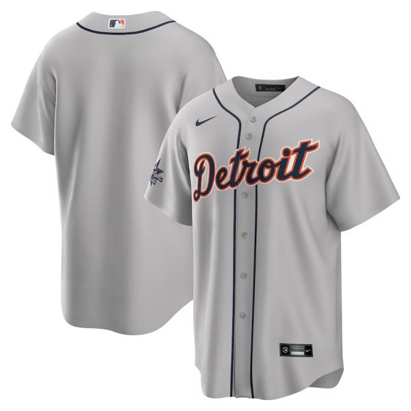 Men's Detroit Tigers Nike Gray 2025 MLB All-Star Game Away Replica Jersey