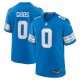 Youth #0 Jahmyr Gibbs Detroit Lions Nike Game Player Blue Jersey