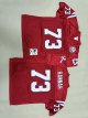Men's New England Patriots #73 John Hannah Red Jersey