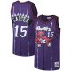 Men's Toronto Raptors Vince Carter Mitchell & Ness Purple 1998/99 Big & Tall Hardwood Classics Swingman Jersey