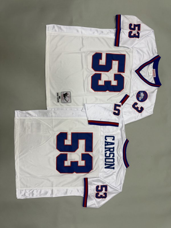 Men's New York Giants #53 Harry Carson White Jersey
