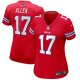 Women's Buffalo Bills Josh Allen Nike Red Alternate Game Player Jersey