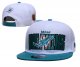 Miami Dolphins White and Blue Cap