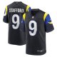 Men's #9 Matthew Stafford Los Angeles Rams Nike 2025 Rivalries Collection Game Midnight Blue Jersey