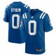 Men's Indianapolis Colts #0 Camryn Bynum Nike Royal Team Game Jersey