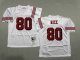 Men's #80 Jerry Rice San Francisco 49ers White Jersey