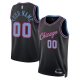 Men's Unisex Chicago Bulls Nike Black 2025/26 City Edition Swingman Custom Jersey