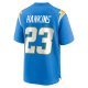Men's Los Angeles Chargers Matt Hankins Nike  Powder Blue Team Game Jersey