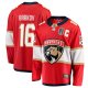 Men's #16 Aleksander Barkov Florida Panthers Fanatics 2025 Stanley Cup Final Home Breakaway Player Red Jersey
