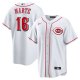 Men's #16 Noelvi Marte Cincinnati Reds Nike Home White Jersey