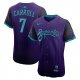 Men's #7 Corbin Carroll Arizona Diamondbacks Nike 2025 City Connect Elite Player Purple Jersey