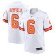 Men's '76 Tampa Bay Buccaneers #6 Baker Mayfield Nike White  Player Game Jersey