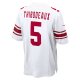 Men's New York Giants Kayvon Thibodeaux Nike White Player Game Jersey