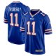 Men's Buffalo Bills Mitchell Trubisky Nike  Royal  Game Jersey