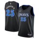 Unisex Dallas Mavericks #25 P.J.Washington JR. Black 2023-24 City Edition Jersey