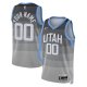 Men's Unisex Utah Jazz Nike Gray 2025/26 City Edition Swingman Custom Jersey