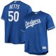 Men's Los Angeles Dodgers Mookie Betts Majestic Royal Big & Tall Replica Player Jersey