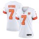 Women's '76 Tampa Bay Buccaneers #7 Bucky Irving Nike White 50th Season Game Jersey