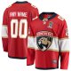 Men's Florida Panthers 2025 Stanley Cup Champions Breakaway Custom Red Jersey