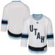 Youth Utah Mammoth White Replica Jersey