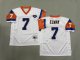 Men's Denver Broncos #7 John Elway White Mitchell & Ness Jersey