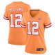Women's Tampa Bay Buccaneers #12 Doug Williams Nike Creamsicle 50th Season Game Jersey