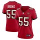 Women's Tampa Bay Buccaneers #55 Derrick Brooks Nike Red 50th Anniversary Game Jersey
