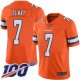 Denver Broncos #7 John Elway Orange Youth Stitched NFL Limited Rush 100th Season Jersey