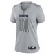 Women's Dallas Cowboys Micah Parsons Nike Gray Atmosphere Fashion Game Jersey