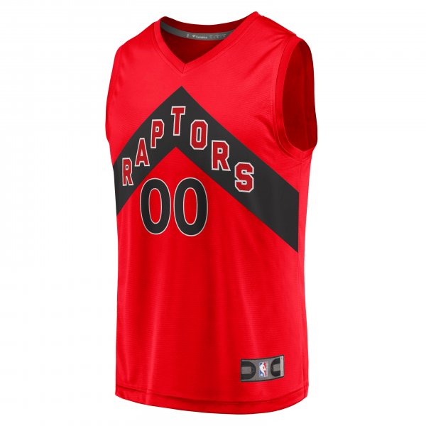 Men's Toronto Raptors Fanatics Red Fast Break Replica Custom Jersey - Icon Edition