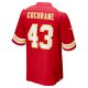 Men's Kansas City Chiefs Jack Cochrane Nike Red Game Player Jersey