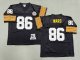 Men's Pittsburgh Steelers #86 Hines Ward Black Jersey