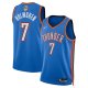 Men's Unisex Oklahoma City Thunder #7 Chet Holmgren Nike Blue 2025 NBA Finals Swingman Jersey - Icon Edition